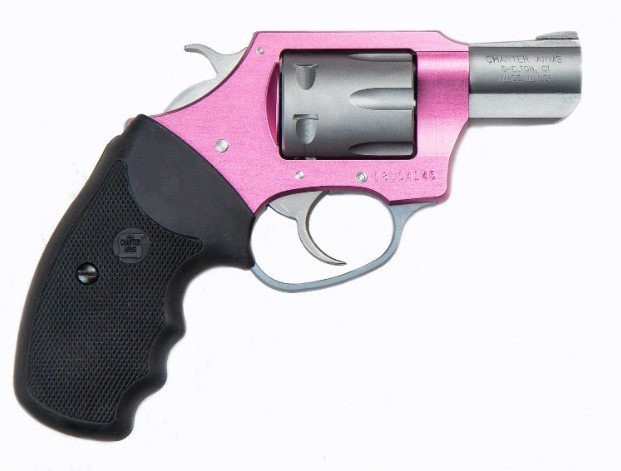 CHARTER ARMS THE PINK LADY .22 LR ALUMINUM 8 SHOT 2IN FIXED STANDARD PINK STAINLESS STEEL 52230 - Win Repeating Arms Promotion